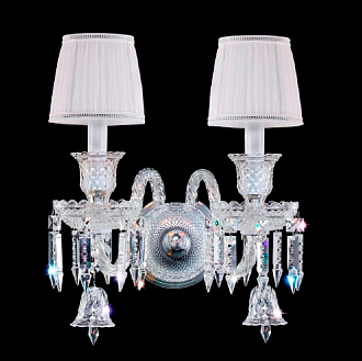 Бра 30*25 см, Crystal Lux PRINCESS AP2 Хром