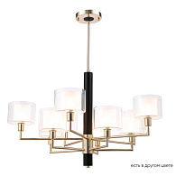 Люстра 89 см Crystal Lux MAESTRO SP-PL5+5 GOLD Золото/черный