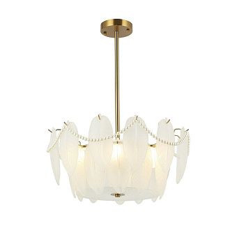 Люстра 50*50*98 см, 6*E14 Gerhort G21134/6B GD+WT, Золото