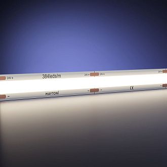 Светодиодная лента Ultra 24В COB 12Вт/м 4000K 50м IP 20 201222 Maytoni Technical, цена за метр, катушкой по 5 м