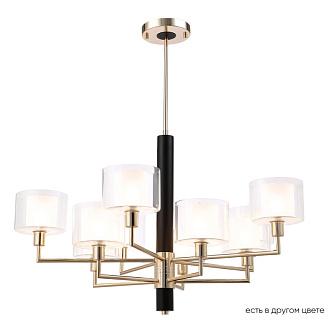 Люстра 89 см Crystal Lux MAESTRO SP-PL5+5 GOLD Золото/черный