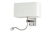 Бра 30*20 см, Crystal Lux JEWEL AP2 WH Хром
