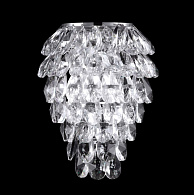 Бра 19*13 см, Crystal Lux CHARME AP3 CHROME/TRANSPARENT Хром