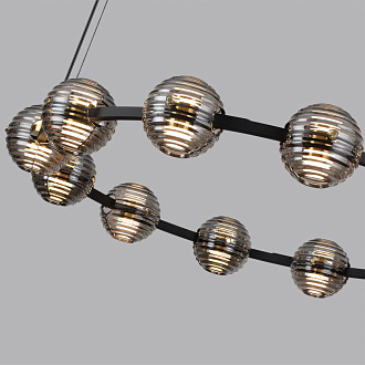 Люстра 113*113*130 см,  LED*W, 4000 К, Odeon Light Troni, черный 5041/120L