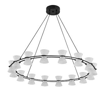 Люстра подвесная *80*120-120 см, 1*LED*54W, 3000K, Lumion Vinora 8341/54L, черный