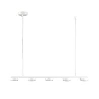 Светильник подвесной 80*10*-80 см, 5*GX53*7W, K, Lumion TORINA 8265/5, белый