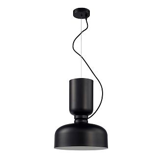 Подвесной светильник 37*28 см, 2*E27, 40W, Divinare Paola 5864/06 SP-1, Черный