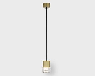 Подвесной светильник 8 см, 5W, 3000K, Italline IT014-0203 gold, золото