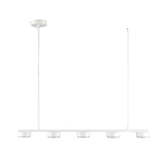Светильник подвесной 80*10*-80 см, 5*GX53*7W, K, Lumion TORINA 8265/5, белый