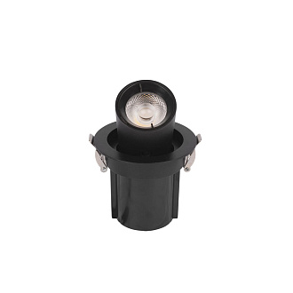Встраиваемый светильник 9*10 см, 1*LED*7W 4000K LOFT IT Apex 10327/A Black черный, вр 5,5 см