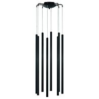 Подвесная люстра *34*61-141 см, *LED*40W, 3000K, Lightstar Tubo L8T747337, черный