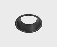 Встраиваемый светильник 9 см, 10W, 3000K, Italline IT08-8013 black 3000K, черный, вр 8 см