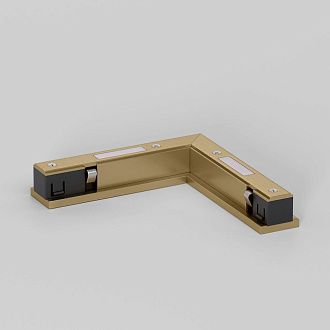 Brass Line Угловой коннектор (латунь) 85006/00, 9*9*см, Elektrostandard Line Magnetic 85006/00, латунь