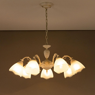 Люстра 74 см Citilux Латур CL413270 белый/золото