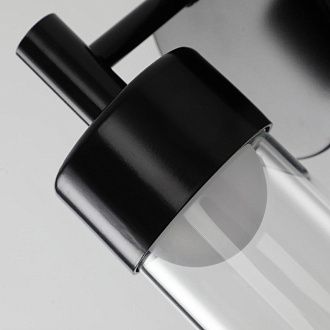 Уличный настенный светильник 29 см, 5W, 3000K, Favourite Outdoor 4702-1W, черный