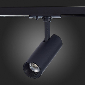 Трековый светильник 14*5 см, 10W, 4000K ST LUCE ST350.446.10.36 Матовый черный