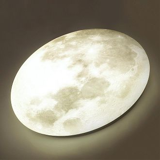 Cветильник 38*8 см, LED 48W, 4000 К, IP43, белый/серый, пластик Sonex Mon, 3084/DL