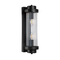 Настенный светильник 43 см, Arte Lamp Hanna A1070AP-2BK, черный