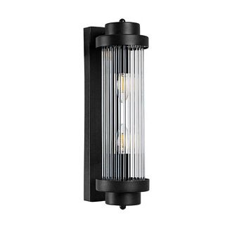 Настенный светильник 43 см, Arte Lamp Hanna A1070AP-2BK, черный