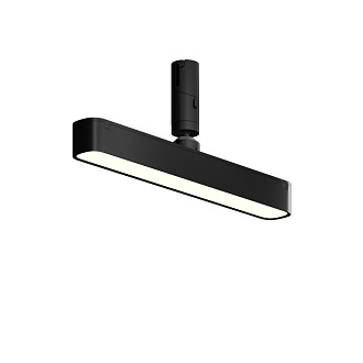 Трековый магнитный светильник 28 см, 10W, 3000K, Maytoni Basis Rot TR202-1-10W3K-B, черный