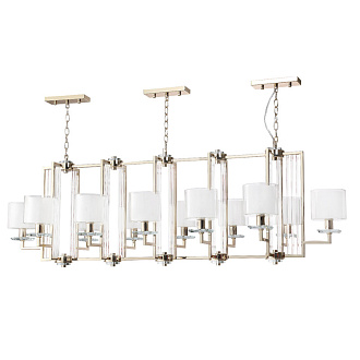 Люстра 158 см, Crystal Lux NICOLAS SP12 L1600 GOLD/WHITE Золото/прозрачный