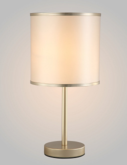 Настольная лампа 20 см, Crystal Lux SERGIO LG1 GOLD Золотой