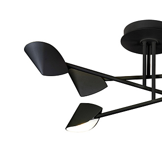 Люстра *90*29,2 см, LED * 6 45W, 3000К Mantra Capuccina 7581, черный