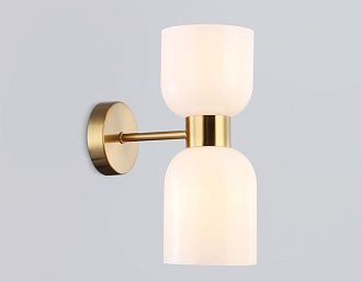 Бра 21,5*12*30- см, 2*E14*40W, K, Ambrella Light High Light LH56097, латунь