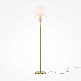Торшер *30*-161 см, 1*E27*60W, Maytoni Lira MOD483FL-01BS, Латунь
