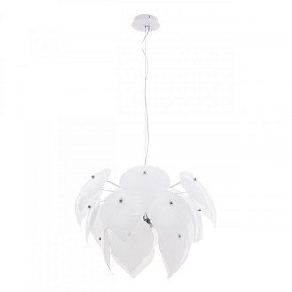 Люстра Arte Lamp PALMER A5695SP-5WH, диаметр 55 см, белый