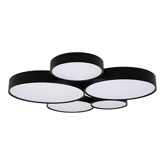 Светильник 90*10,6*0,7 см, 5*LED*W, 4000K, Loft It Drum 10218 Black, Черный