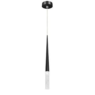 Подвес с декоративной насадкой (цилиндр) 4W 282LM 24G 3CCT 3000/4000/6000K Punto mini Lightstar 807007-3 Черный
