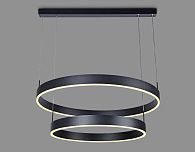 Светильник подвесной 60*75 см,  119W, 3000К, черный, белый матовый Ambrella Acrylica Original FA6618
