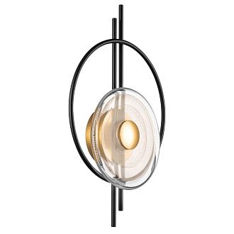 Бра *30*47- см, LED*W, 3000K, Lightstar Erica 609622, Черный