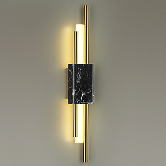 Светильник 9*60 см, 10W, 3000K, 628Lm Odeon Light MARMI 4361/10WL золото