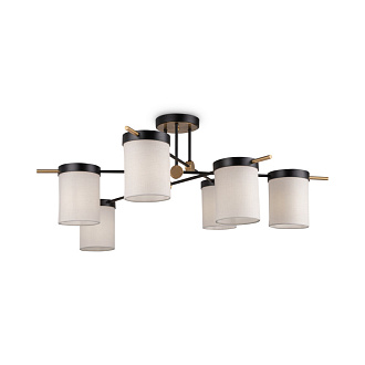 Светильник 96 см, Freya Bogy FR5377CL-06B, черный