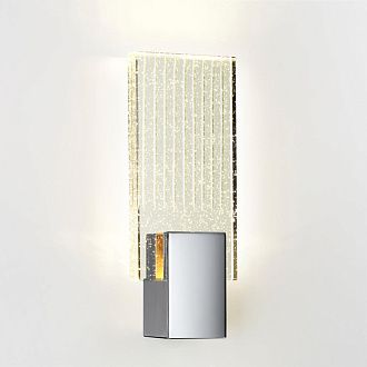 Светодиодный светильник 27 см, 5W, 3000K, Odeon Light RICCI 4363/5WL, полированный хром