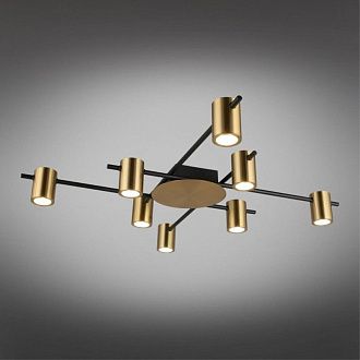 Люстра 80*12 см, GU10, 25W, Aployt Elwisia APL.633.07.08, бронзовый