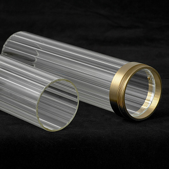 Бра настенное 10*54 см, 2*E27 черный Lussole Blount LSP-8869