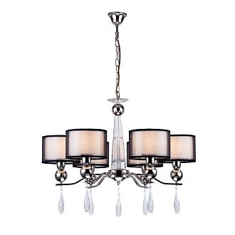 Люстра *72*50 см, 6*E14*40W, Arti Lampadari Rufina Nickel Rufina E 1.1.6.600 N, Матовый никель