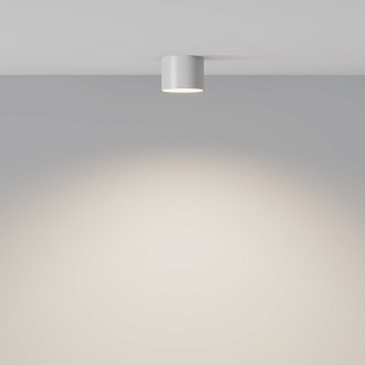 Накладной светильник 8,5*8,5*6,5 см, 1*GX53, 15W, Maytoni Technical GLAM C096CL-GX53-W белый