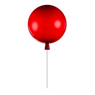Светильник Потолочный 5055C/S red, диаметр 25 см, красный