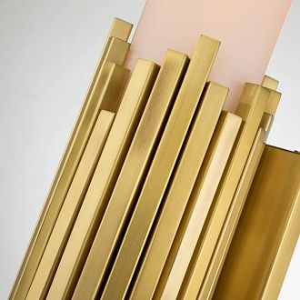 Бра для ванных комнат Elstead Lighting, Арт. MARVELE-2WB-AB-OPAL