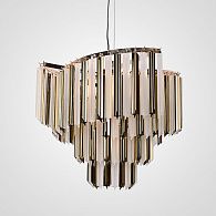 Подвесная люстра COMPAR D70 70*70*50 см, 7*E14*40W, ImperiumLoft compar01, Золотистый