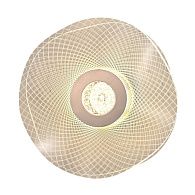Бра 23*9*23 см, 1*LED*10W, 3000 - 6500K Gerhort G61402/1B FGD CL, Золото