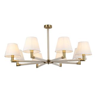 Люстра 100*100*48 см, 8*E14 Gerhort G11112/8BRS+CL WT, Бронза;Прозрачный