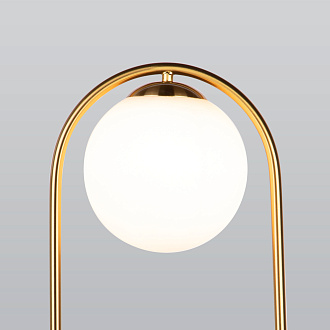 Напольный светильник с плафоном Eurosvet Ringo 01139/1 золото