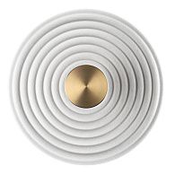 Настенный светильник 40 см, 8W, 3000K, Odeon Light L-vision Felt 7035/6WW, золото