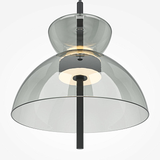Подвесной светильник  25*57,8 см, LED 12W, 3000К, Черный Maytoni Bangkok MOD185PL-L11B3K2