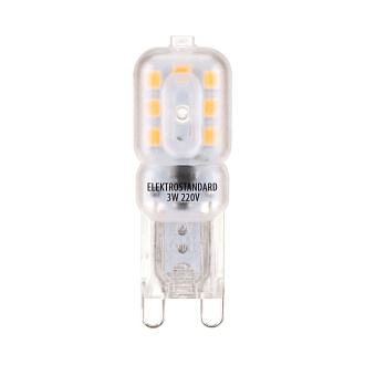 Светодиодная лампа JCD 3W 220V 3300K G9 BLG906 Elektrostandard